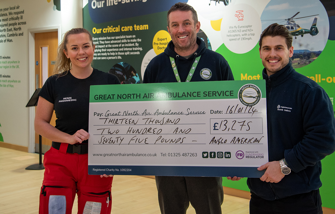 The Great North Air Ambulance Service respond to emergency incidents, providing world class critical and often life-saving care across the region