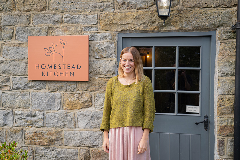  Cecily Fearnley, co-owner of the Homestead Kitchen in Goathland, near Whitby, is a member of the North York Moors Tourism Network, which is supported by Anglo American
